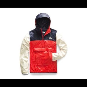 North face windbreaker/ turns into a fanny pack